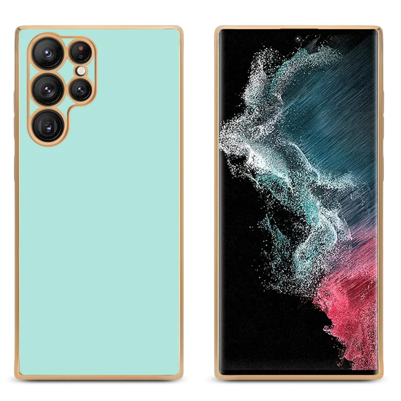 Cadorabo Hülle kompatibel mit Samsung Galaxy S22 ULTRA TPU Silikon Case Cover