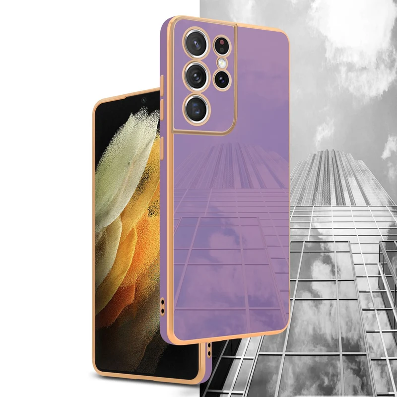 Cadorabo Hülle kompatibel mit Samsung Galaxy S21 ULTRA TPU Silikon Case Cover