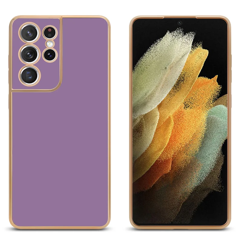 Cadorabo Hülle kompatibel mit Samsung Galaxy S21 ULTRA TPU Silikon Case Cover