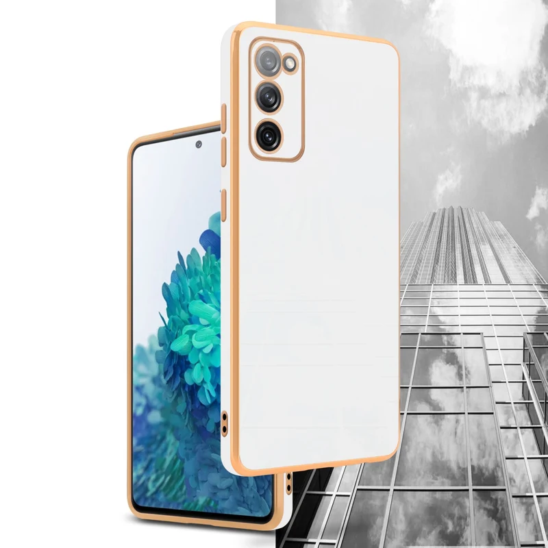 Cadorabo Hülle kompatibel mit Samsung Galaxy S20 FE TPU Silikon Case Cover