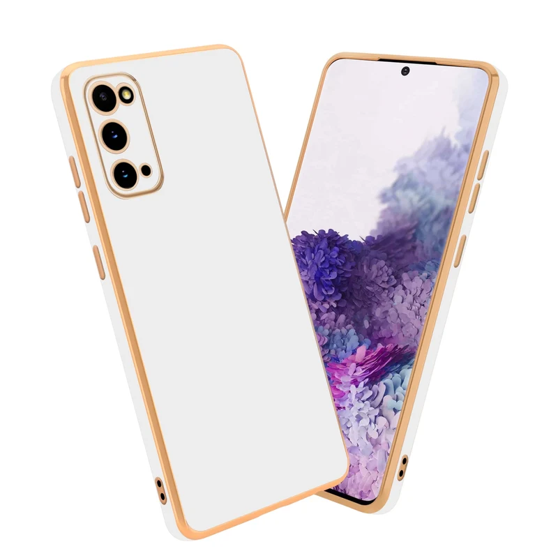 Cadorabo Hülle kompatibel mit Samsung Galaxy S20 TPU Silikon Case Cover