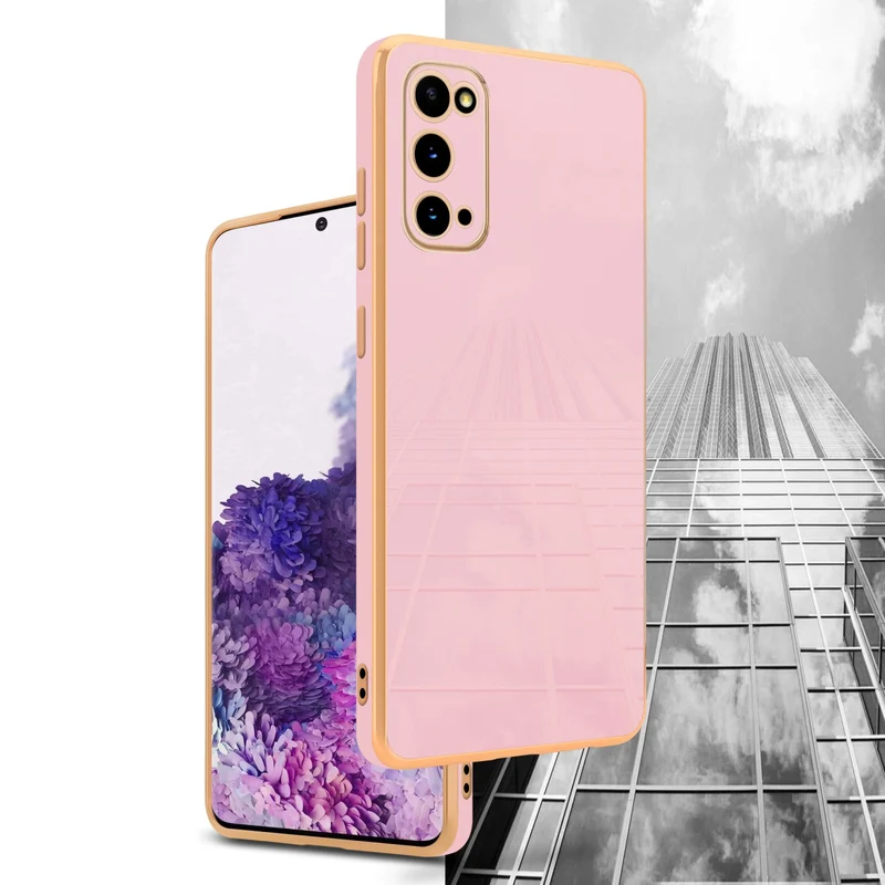 Cadorabo Hülle kompatibel mit Samsung Galaxy S20 TPU Silikon Case Cover
