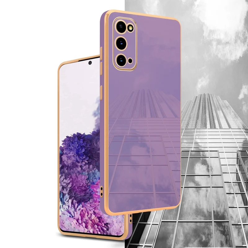 Cadorabo Hülle kompatibel mit Samsung Galaxy S20 TPU Silikon Case Cover