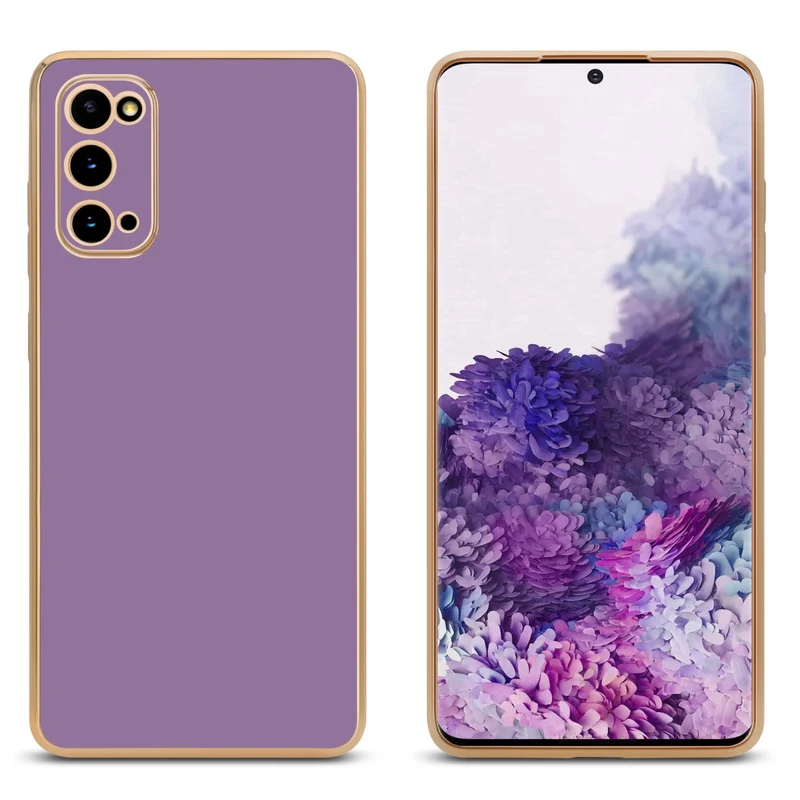 Cadorabo Hülle kompatibel mit Samsung Galaxy S20 TPU Silikon Case Cover