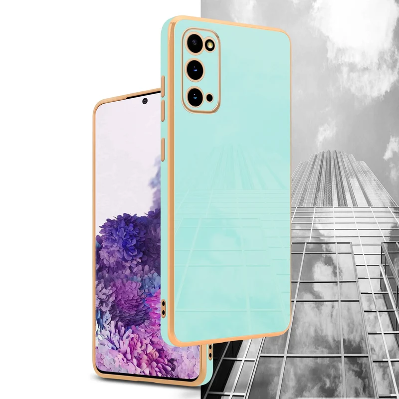 Cadorabo Hülle kompatibel mit Samsung Galaxy S20 TPU Silikon Case Cover