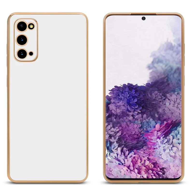 Cadorabo Hülle kompatibel mit Samsung Galaxy S20 TPU Silikon Case Cover