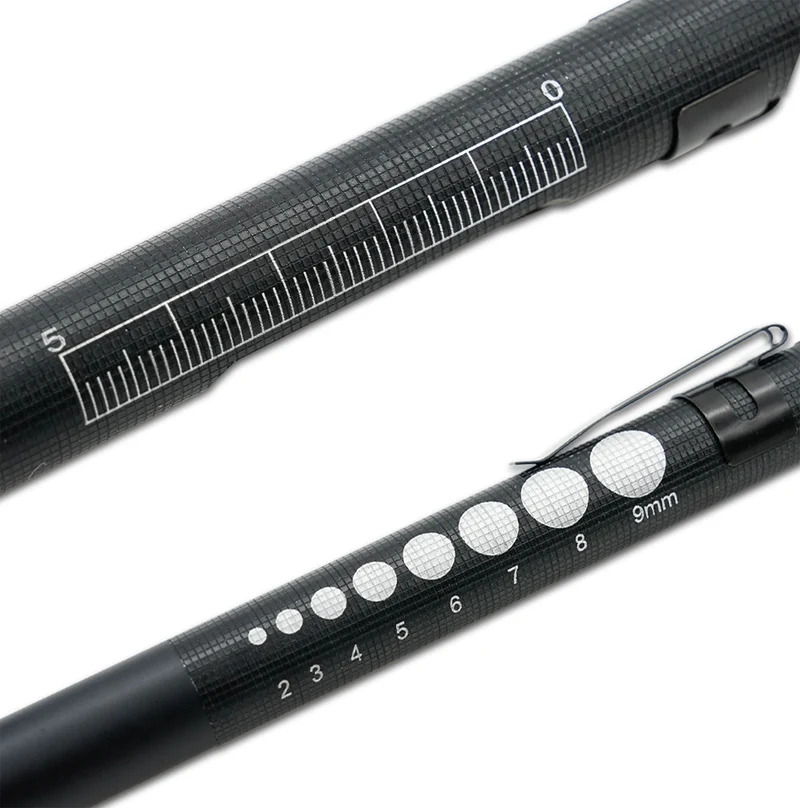 Rhino Rescue Reusable Led Penlight Dual Diagnostikleuchte Schwarz