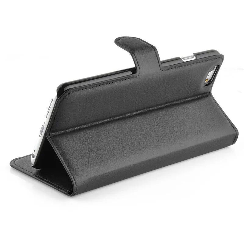 Cadorabo Hülle kompatibel mit Apple iPhone 6 PLUS / 6S PLUS Schutzhülle mit Magnetverschluss, Standfunktion und Kartenfach