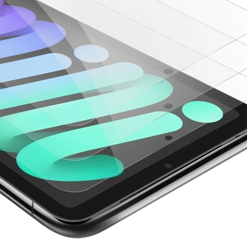 Cadorabo 3x Panzer Folie kompatibel mit Apple iPad MINI 4 (7.9 Zoll) 3er Pack Gehärtetes (Tempered) Display-Schutzglas in 9H Härte mit 3D Touch Kompatibilität