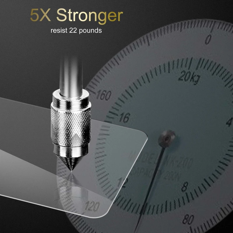 Cadorabo 3x Panzer Folie kompatibel mit Apple iPhone 5 / 5S / SE 2016 - Schutzfolie 3er Pack Gehärtetes (Tempered) Display-Schutzglas in 9H Härte mit 3D Touch Kompatibilität