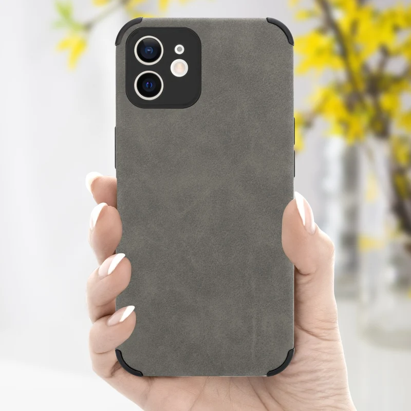 Cadorabo Hülle kompatibel mit Apple iPhone 12 TPU Silikon Case Cover