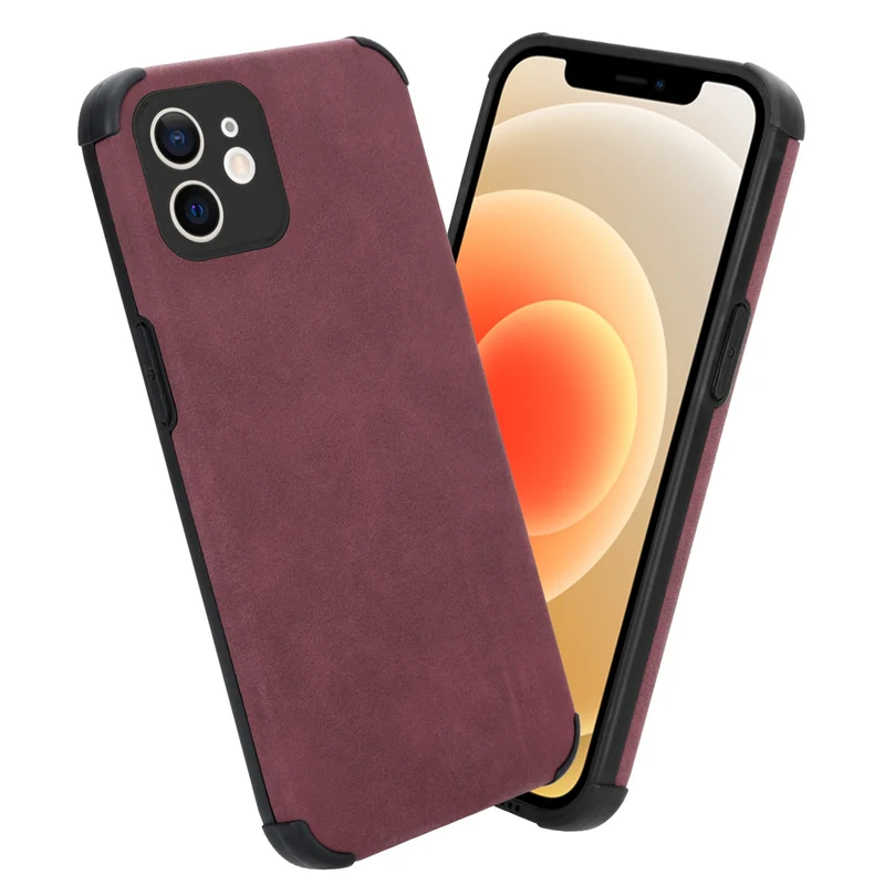 Cadorabo Hülle kompatibel mit Apple iPhone 12 TPU Silikon Case Cover