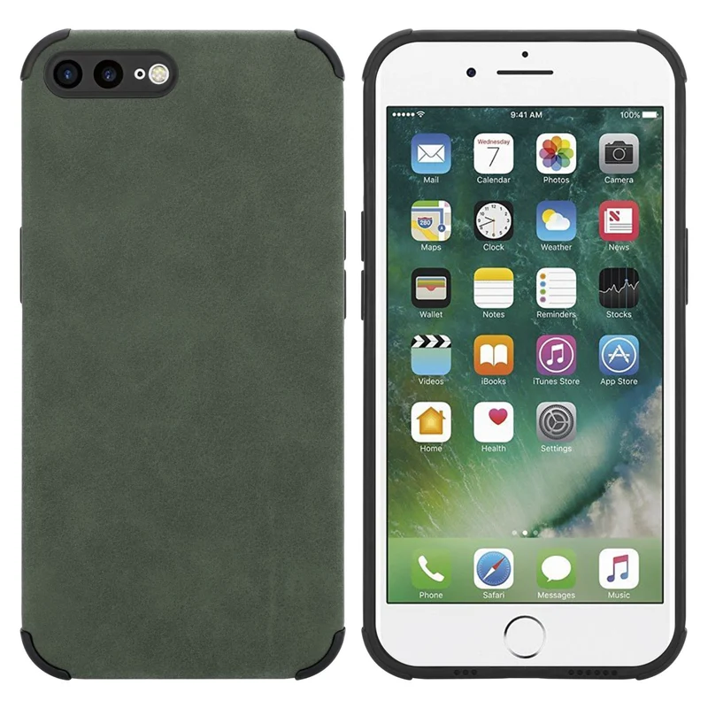 Cadorabo Hülle kompatibel mit Apple iPhone 7 PLUS / 7S PLUS / 8 PLUS TPU Silikon Case Cover