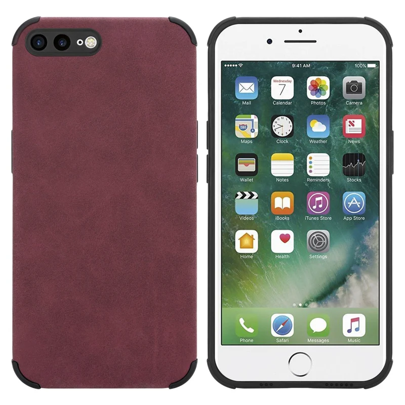 Cadorabo Hülle kompatibel mit Apple iPhone 7 PLUS / 7S PLUS / 8 PLUS TPU Silikon Case Cover