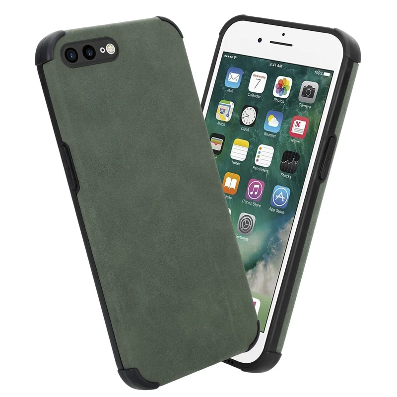 Cadorabo Hülle kompatibel mit Apple iPhone 7 PLUS / 7S PLUS / 8 PLUS TPU Silikon Case Cover