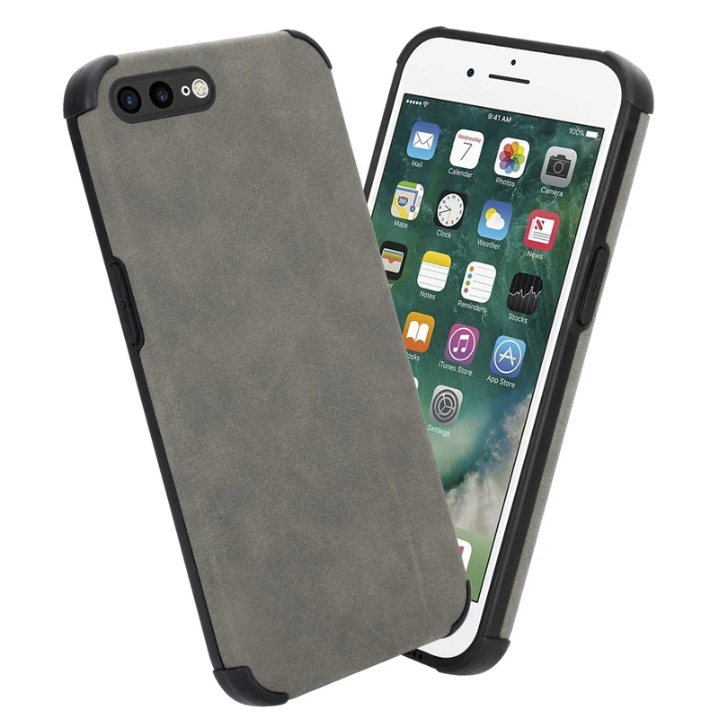 Cadorabo Hülle kompatibel mit Apple iPhone 7 PLUS / 7S PLUS / 8 PLUS TPU Silikon Case Cover