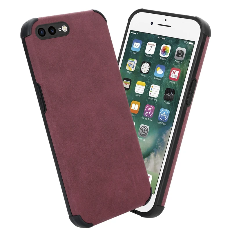 Cadorabo Hülle kompatibel mit Apple iPhone 7 PLUS / 7S PLUS / 8 PLUS TPU Silikon Case Cover