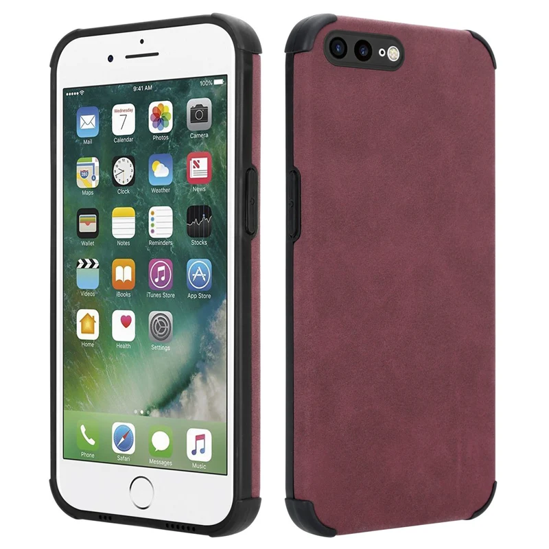 Cadorabo Hülle kompatibel mit Apple iPhone 7 PLUS / 7S PLUS / 8 PLUS TPU Silikon Case Cover