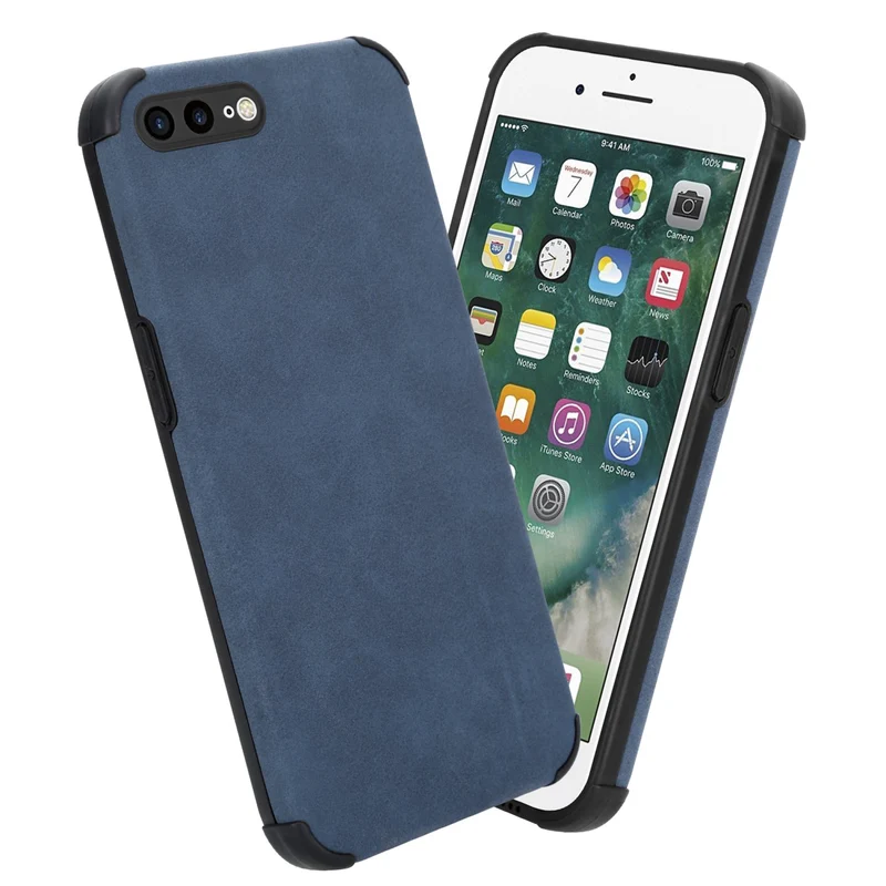 Cadorabo Hülle kompatibel mit Apple iPhone 7 PLUS / 7S PLUS / 8 PLUS TPU Silikon Case Cover