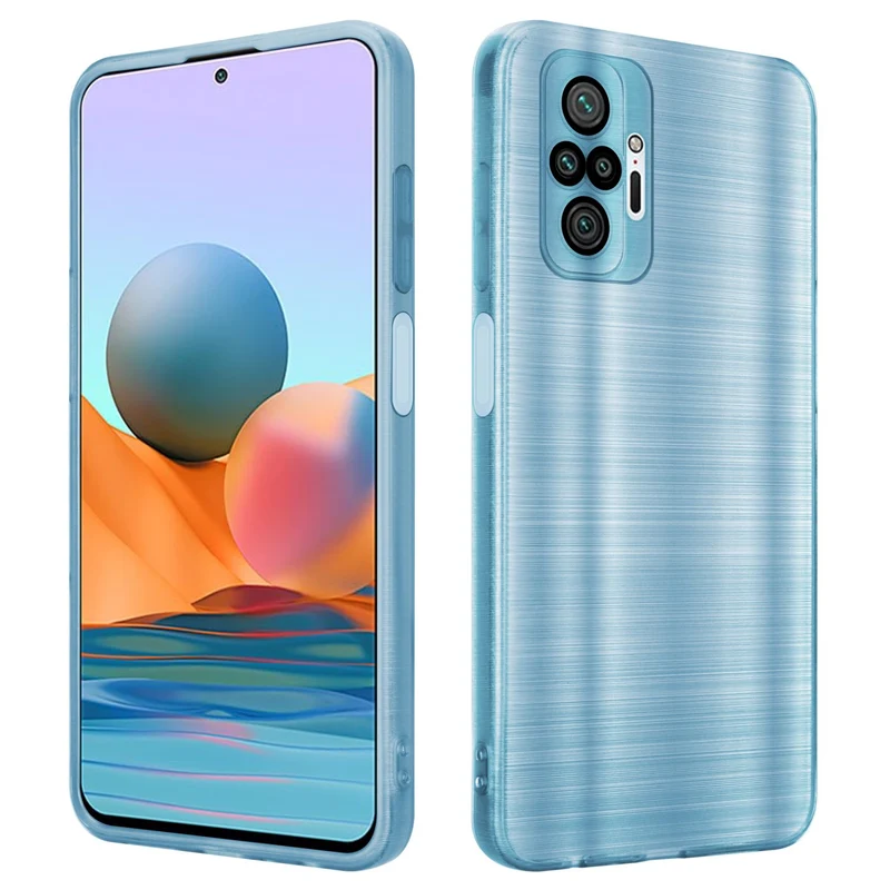 Cadorabo Hülle kompatibel mit Xiaomi RedMi NOTE 10 PRO TPU Silikon Case Cover