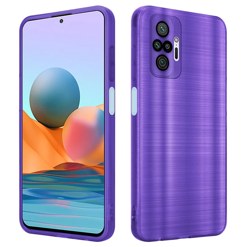 Cadorabo Hülle kompatibel mit Xiaomi RedMi NOTE 10 PRO TPU Silikon Case Cover