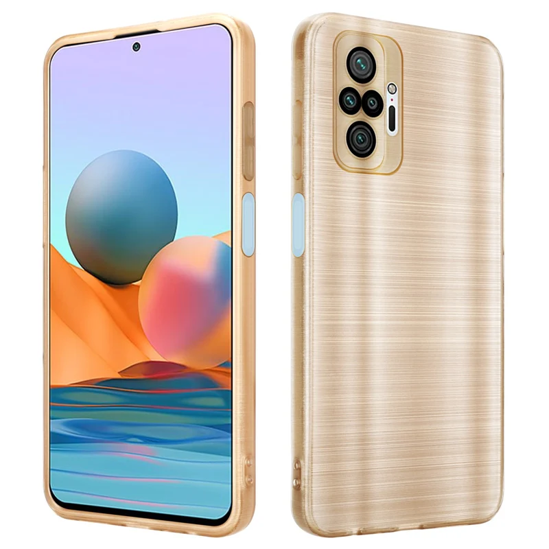 Cadorabo Hülle kompatibel mit Xiaomi RedMi NOTE 10 PRO TPU Silikon Case Cover