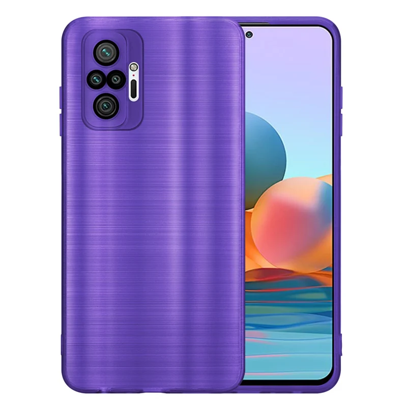 Cadorabo Hülle kompatibel mit Xiaomi RedMi NOTE 10 PRO TPU Silikon Case Cover
