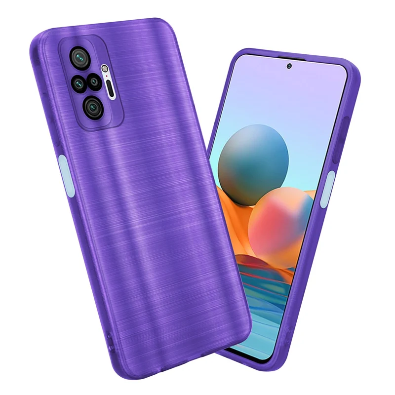 Cadorabo Hülle kompatibel mit Xiaomi RedMi NOTE 10 PRO TPU Silikon Case Cover