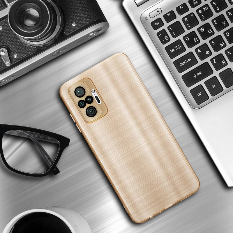 Cadorabo Hülle kompatibel mit Xiaomi RedMi NOTE 10 PRO TPU Silikon Case Cover
