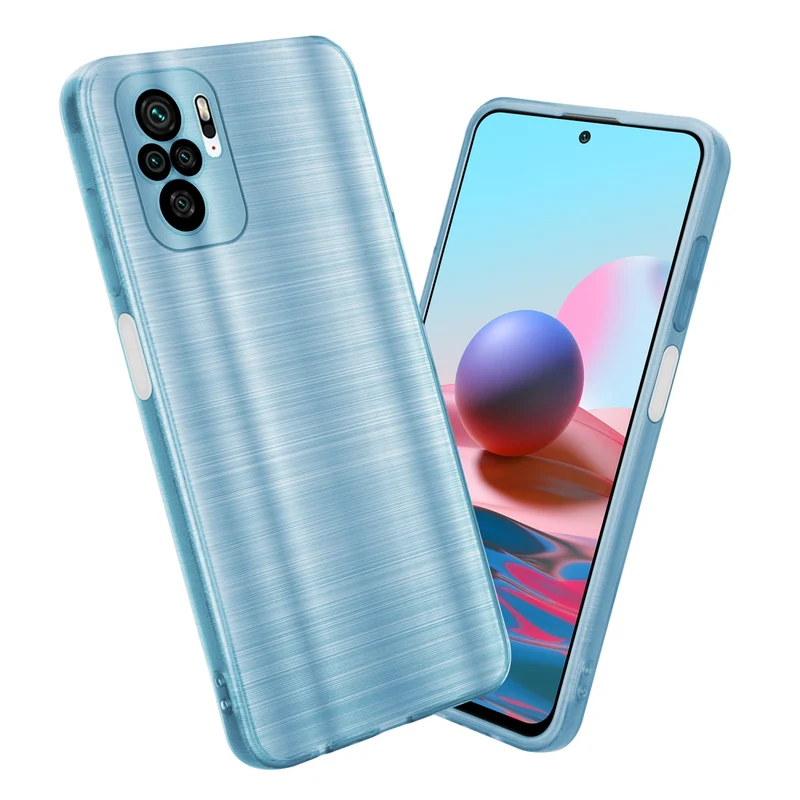 Cadorabo Hülle kompatibel mit Xiaomi RedMi NOTE 10 4G / RedMi NOTE 11 4G TPU Silikon Case Cover
