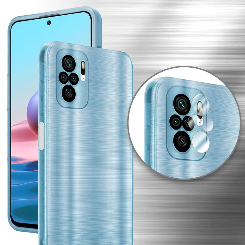 Cadorabo Hülle kompatibel mit Xiaomi RedMi NOTE 10 4G / RedMi NOTE 11 4G TPU Silikon Case Cover
