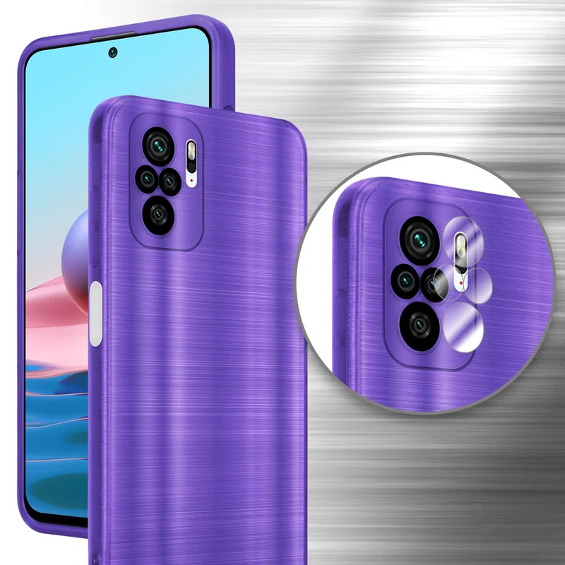 Cadorabo Hülle kompatibel mit Xiaomi RedMi NOTE 10 4G / RedMi NOTE 11 4G TPU Silikon Case Cover