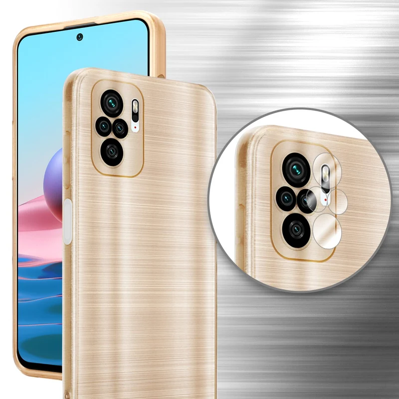 Cadorabo Hülle kompatibel mit Xiaomi RedMi NOTE 10 4G / RedMi NOTE 11 4G TPU Silikon Case Cover