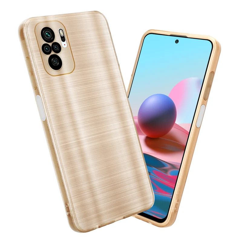 Cadorabo Hülle kompatibel mit Xiaomi RedMi NOTE 10 4G / RedMi NOTE 11 4G TPU Silikon Case Cover
