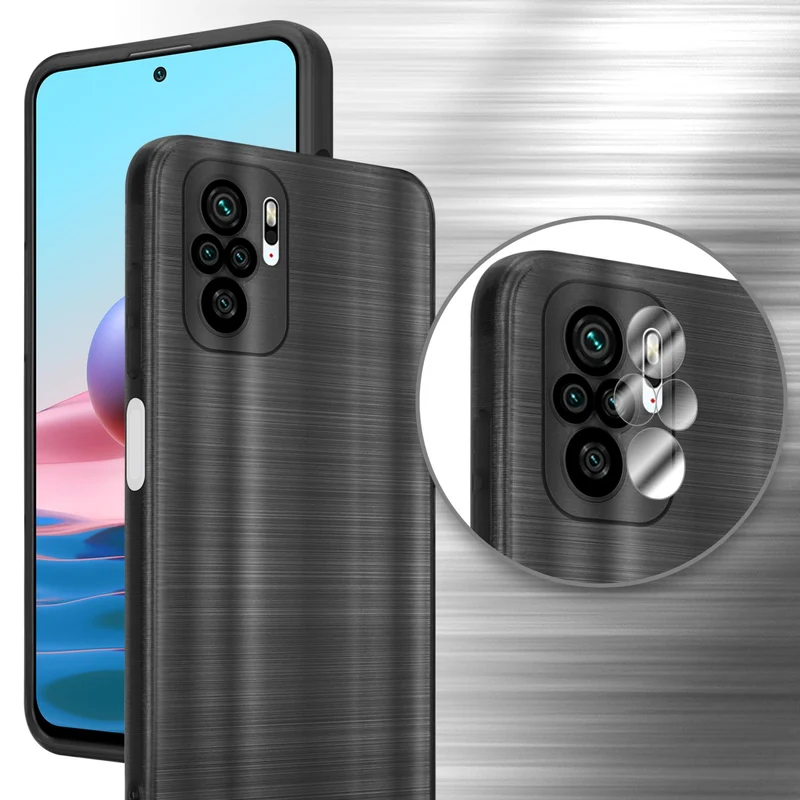 Cadorabo Hülle kompatibel mit Xiaomi RedMi NOTE 10 4G / RedMi NOTE 11 4G TPU Silikon Case Cover