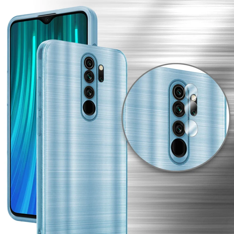 Cadorabo Hülle kompatibel mit Xiaomi RedMi NOTE 8 PRO TPU Silikon Case Cover
