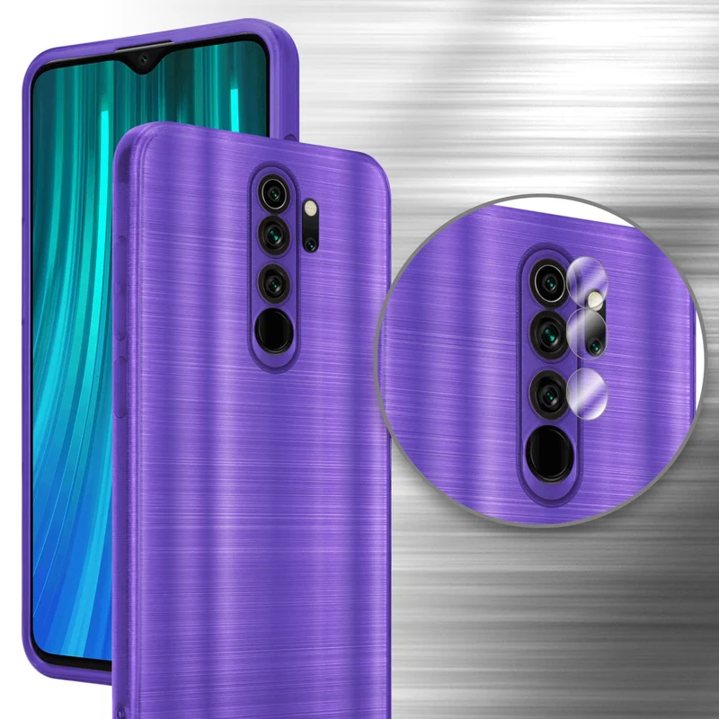 Cadorabo Hülle kompatibel mit Xiaomi RedMi NOTE 8 PRO TPU Silikon Case Cover