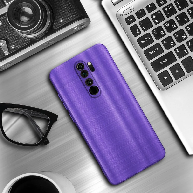 Cadorabo Hülle kompatibel mit Xiaomi RedMi NOTE 8 PRO TPU Silikon Case Cover