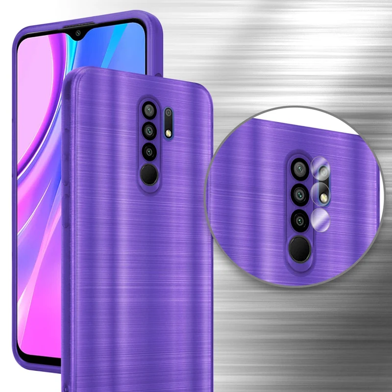 Cadorabo Hülle kompatibel mit Xiaomi RedMi 9 TPU Silikon Case Cover