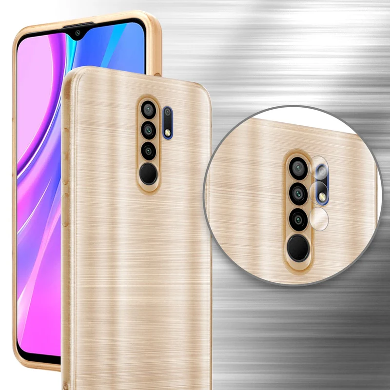 Cadorabo Hülle kompatibel mit Xiaomi RedMi 9 TPU Silikon Case Cover