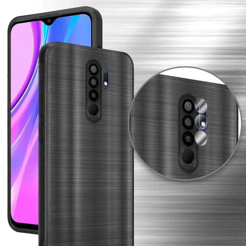 Cadorabo Hülle kompatibel mit Xiaomi RedMi 9 TPU Silikon Case Cover