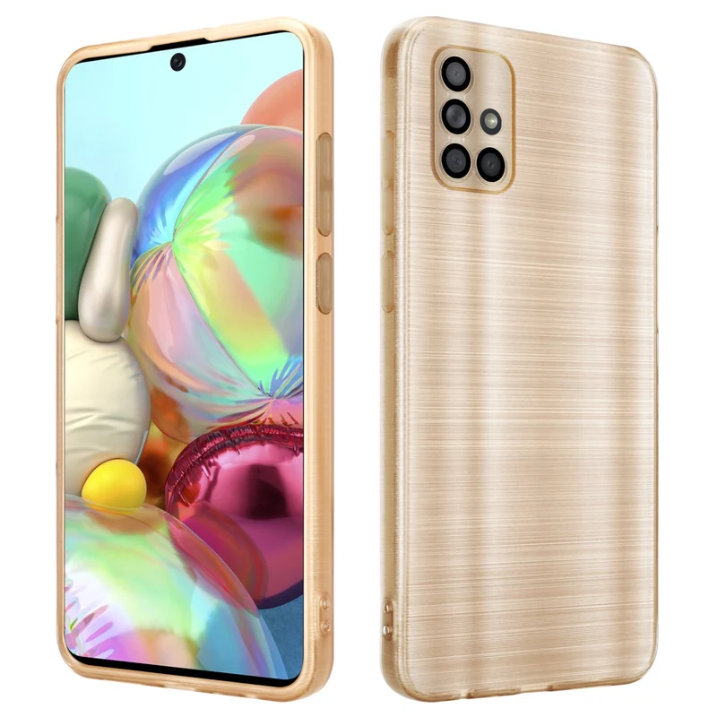 Cadorabo Hülle kompatibel mit Samsung Galaxy A71 4G TPU Silikon Case Cover