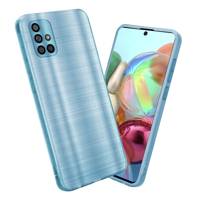 Cadorabo Hülle kompatibel mit Samsung Galaxy A71 4G TPU Silikon Case Cover