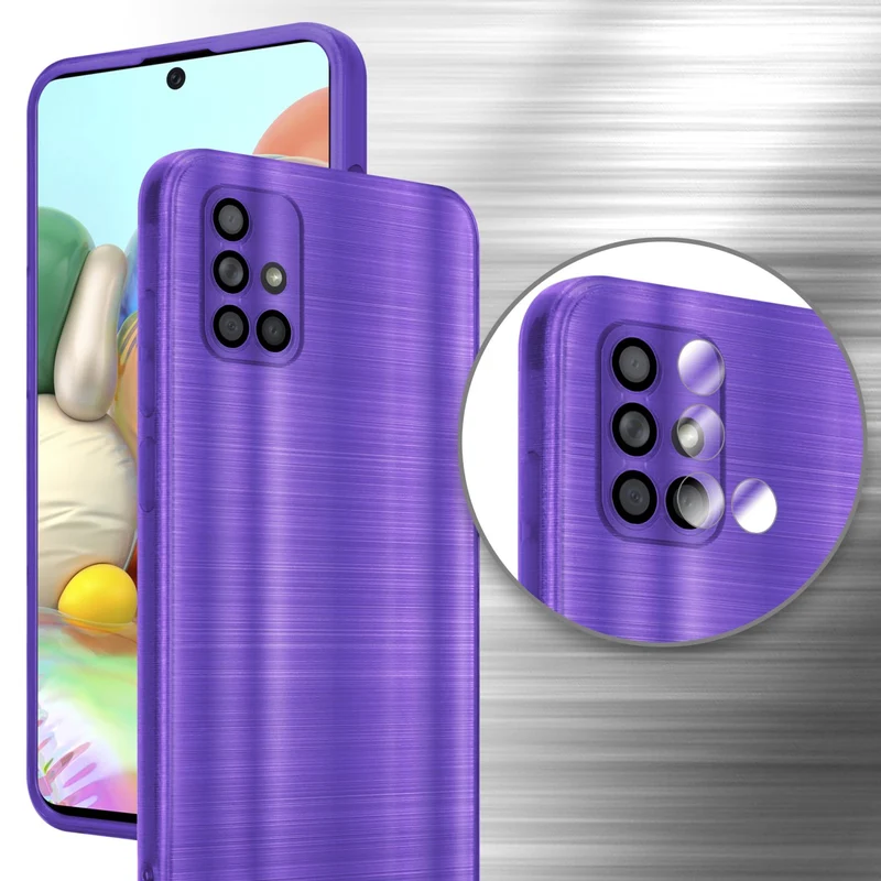 Cadorabo Hülle kompatibel mit Samsung Galaxy A71 4G TPU Silikon Case Cover