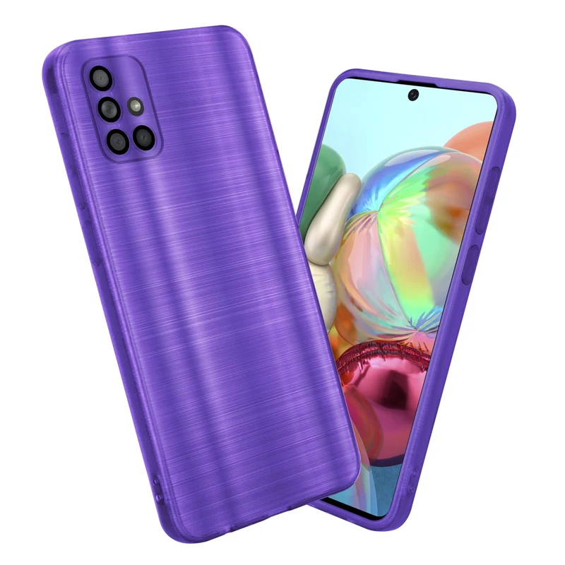 Cadorabo Hülle kompatibel mit Samsung Galaxy A71 4G TPU Silikon Case Cover