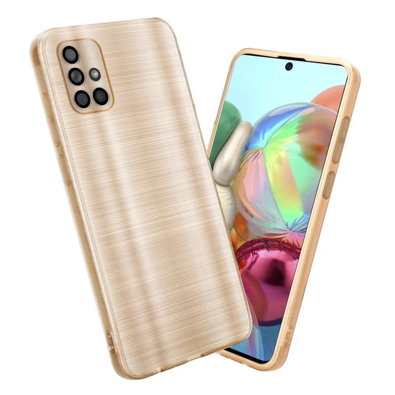 Cadorabo Hülle kompatibel mit Samsung Galaxy A71 4G TPU Silikon Case Cover