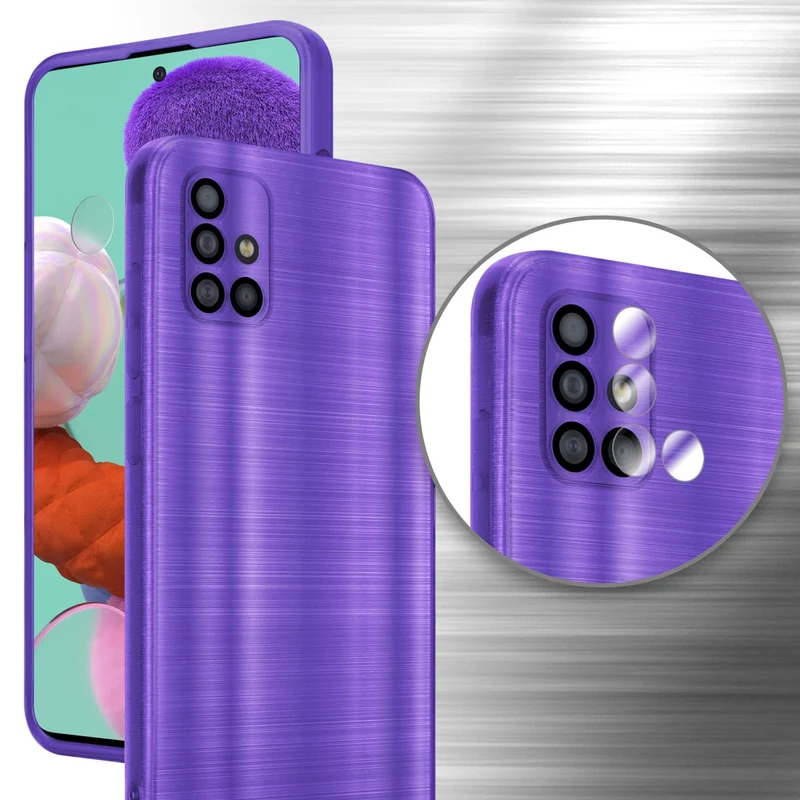 Cadorabo Hülle kompatibel mit Samsung Galaxy A51 4G / M40s TPU Silikon Case Cover