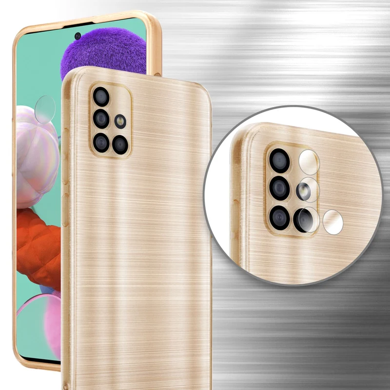 Cadorabo Hülle kompatibel mit Samsung Galaxy A51 4G / M40s TPU Silikon Case Cover