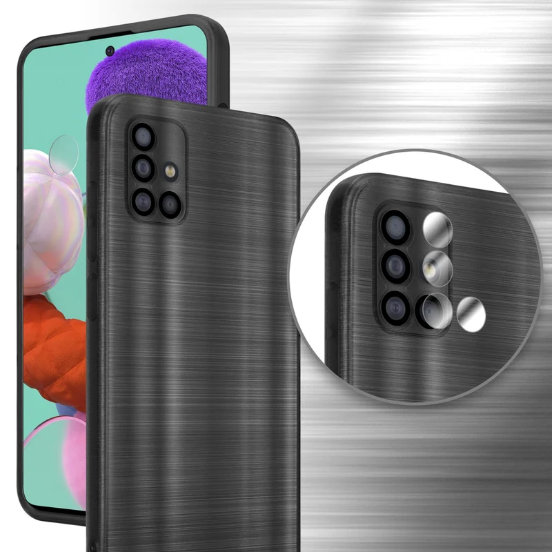 Cadorabo Hülle kompatibel mit Samsung Galaxy A51 4G / M40s TPU Silikon Case Cover