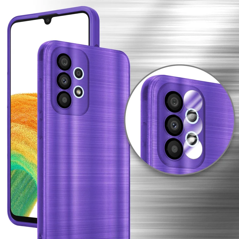 Cadorabo Hülle kompatibel mit Samsung Galaxy A33 5G TPU Silikon Case Cover